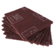 쿠쿠스토어 산업 유연한 부직포 수세미 패드 거친 녹 천 1-10 개, 08 1pcs, 01 145x230mm