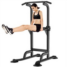 강철프레임 턱걸이봉 턱걸이바 올인원 홈트 근력운동, 치닝디핑