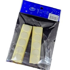 벨크로 원형 찍찍이 25개 테이프 의류부자재 패브릭고정