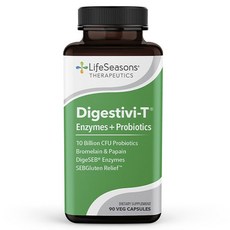 木瓜酵素&10億CFU益生菌素食膠囊, 1個, 90顆