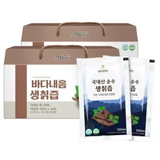 황지네이처 국내산 순수 생칡즙 100ml 30개입 2개, 1개