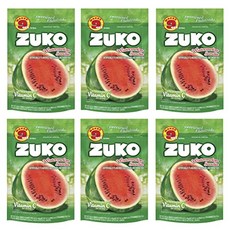 주코 수박 인스턴트 분말 음료 | 패밀리 팩 | 무설탕 | Zuko Watermelon Instant Powder Drink | Family Pack | No Sugar Need, 1개