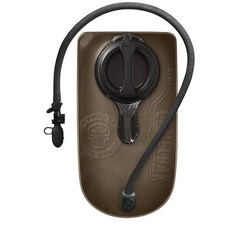 camel 카멜Bak Mil Spec Crux 2.5L(85온스)/블랙 튜브 커버가 있는 저장소 - 전술 하이드레이션 블래더 빠른 물 흐름 속도 누출 방지 워터 인체 공학적 모, camel 카멜Bak Mil Spec Crux 2.5L