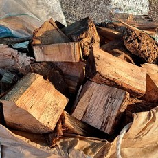 못난이 참나무장작 자투리 화목 난로장작 10kg, 1개