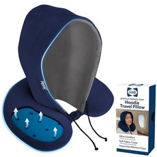 씰리 프리미엄 메모리폼 후드 목베개 네이비 179082, Navy