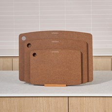 [오리지니크] 데일리 우드 원목 압축 도마 월넛 컬러 플랫논슬립 월넛 (M/L/XL), 1개