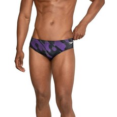 Speedo 남성용 수영복 브리프 PowerFlex 에코 코드 리프 팀 색상