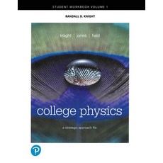 (영문도서)Student Workbook for College Physics: A Strategic Approach Volume 1 (Chapters 1... Paperback, Pearson, English, 9780134724829 Pearson, English, 9780134724829