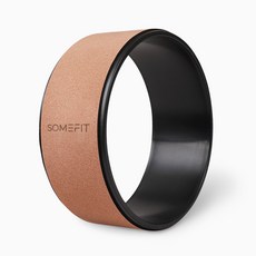 썸피트 TPE 코르크 요가휠 어깨 등 펴는 스트레칭 기구, 1개