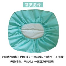 寵物床套 狗窩貓窩換洗套 四季通用 可拆洗 夏季寵物床笠, 1個, 蒂芙尼綠【防水款】,S-（約73x60x25cm）
