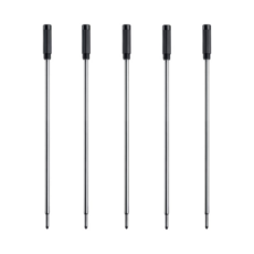 크로마 길이116mm 볼펜심 독일잉크 유성 리필 크로스볼펜등 호환 (5개)