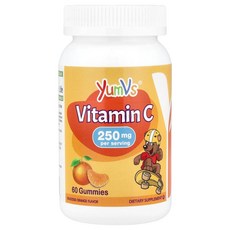 YumV's 비타민 C 딜리셔스 오렌지 250mg 60 구미