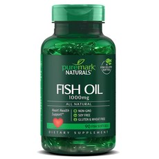 퓨어마크내추럴스 피쉬 오일 1000mg 소프트젤, 1개, 90정