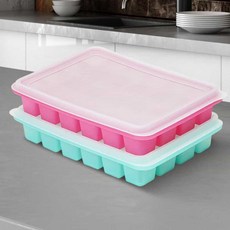 이에샵 이유식큐브틀 아이스트레이, 레드