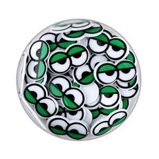 5000 쌍눈알 초록 유아만들기재료 초등미술재료 유아미술재료rai7+5YWu