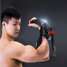 전완근 단련기구 손목근력강화 강도조절 트레이너, 블랙 블랙