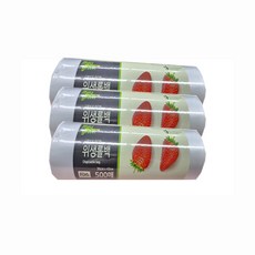 메이그린 위생롤백 30cm*40cm*500매'3개, 대(L), 3개, 1개