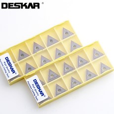 10PCS DESKAR TNMG160404 TNMG160408 MA MS HA LF6018 터닝 도구 카바이드 인서트 스테인레스 스틸 용 CNC 선반 도구, [01] 10PCS, [05] TNMG160402-HA LF6018