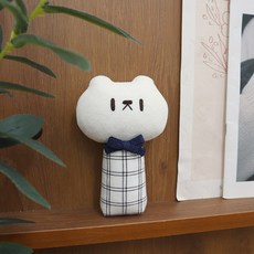 도비엘-DIY키트세트 독일 오가닉 유기농 루크 곰돌이 아기딸랑이 곰인형만들기 애착인형 만들기 태교바느질 임신축하선물, 1개, 모든 성별