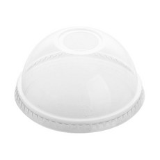 커피세븐 (아이스컵뚜껑)돔리드/돔뚜껑 PET컵용-107파이 500개, 1개, 돔형