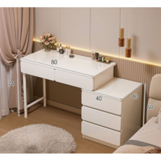 멀티수납 화장대 협탁 일체형 확장형 북유럽 인테리어 가구