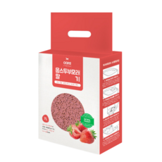 웁스 고양이 두부모래, 7L, 1개, 딸기향