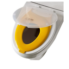 포띠즈 크린 유아 겸용 변기커버 중대형, 노랑