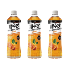롯데 깨수깡제로 감귤펫, 12개, 500ml