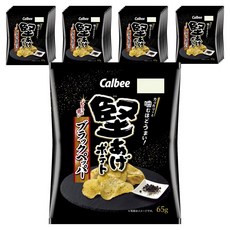 Calbee 卡樂比 堅脆洋芋片 黑胡椒口味, 24包, 65g