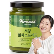 비타민마을 모노밀 저당 말차 스프레드, 1개, 210g