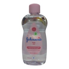 Johnsons 嬌生嬰兒潤膚油500ml，含蘆薈維生素E，滋潤保濕，預防乾燥，寶寶按摩護膚油, 1個, 500ml