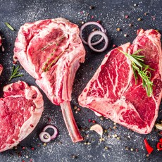 미트포테이블 [금액대별 선물세트] 토마호크 스테이크 우대갈비 티본 살치살 엘본 등심 캠핑 고기, 1~2만원대, 1. 벌집삼겹500g+목살500g 총1kg