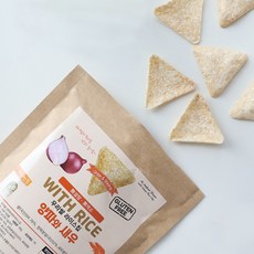 쌀이랑 우리쌀 라이스칩 쌀칩과자, 60g, 6개