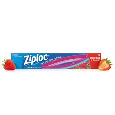 Ziploc 보관용 가방 점보 7.6L2갤런 사이즈 12봉지 168535, Ziploc 보관용 가방, 점보 7.6L2갤런 사이즈