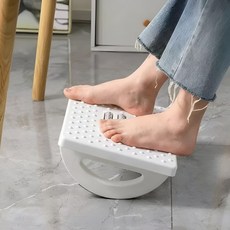 바이템 지압 마사지 스트레칭 발받침대, 화이트