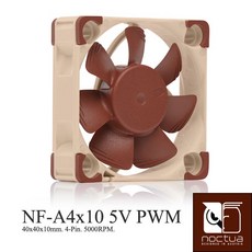 小白的生活工場*Noctua NF-A4x10 5V PWM SSO2 磁穩軸承 AAO 防震靜音扇-5V版本