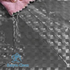 3D水立方半透明浴簾防水簾防粘身加厚浴室防黴簾子浴室隔斷送浴簾, 1個, 180*180cm