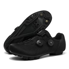 로드바이크 클릿슈즈 평페달 통기성 사이클링 자전거신발 산악자전거 라이딩용, 275, I_산악용 블랙 슈즈
