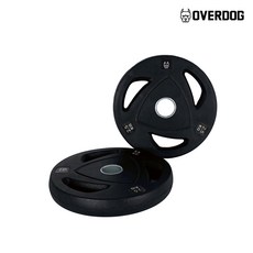 오버독 경량무광원판 (경량봉용), 경량봉용원판, 2개, 2.5kg