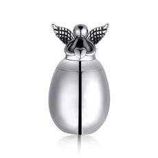 인간 애완 동물의 재 천사 모양의 작은 화장 유골함 미니 장식용 기념품, 1개, 2. Big Blank