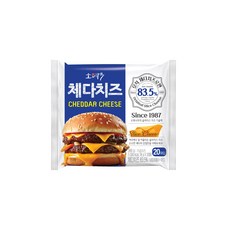 동원 소와나무 체다 슬라이스 치즈 360g x 2개 18g x 40매