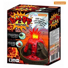 콩꼬물마켓 화산 폭발 과학놀이 실험 세트 화산분출 과학 교구, 도너랜드, 1세트