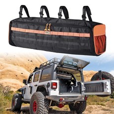 Goldfire UTV 롤 바 보관 가방 공구 오거나이저 기어 백 트럭 도구 홀더 1987-2020 랭글러 LJ TJ JK JL 액세서리와 호환 129698, Goldfire UTV 롤 바 보관 가방 공구 오거나이