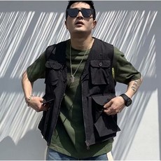 豹開之家 多口袋戰術背心 戶外休閒釣魚攝影男士四季