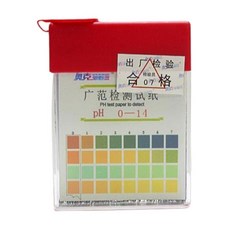 산성알카리성측정 PH 스틱형 시험지 리트머스시험지 실험기구 중등기관 교육기관 과학, 1세트