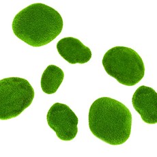 정원용품 디스플레이 모형 인조 잔디돌 실내 정원 장식 강템, 1개