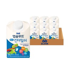 매일유업 앱솔루트 킨더밀쉬, 200ml, 9팩