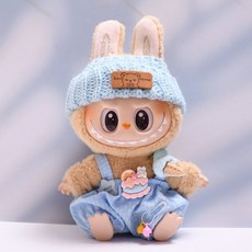 팝마트 라부부 인형옷 꾸미기, 파란 아이스크림 바지+모자