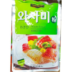 양념 튜브형 240g 움 가품 와사루 소스 조미료 간장 와사비 겨자 와사비분말 골드스푼, 본상품