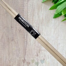 우드 드럼스틱 초보자 연습용 안정적인 그립감 취미 악기 연주 드럼 연습 용품, 1개, BM-273 단풍우드스틱(5A)_일반형